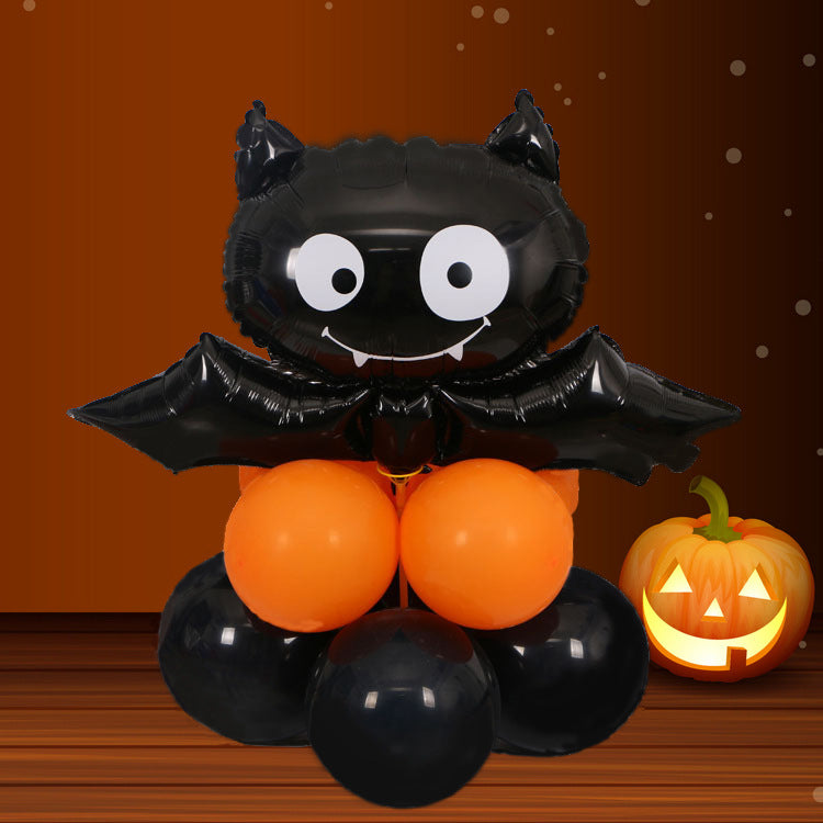 Halloween Balloons Kit – Pumpkin & Bat Party Decoration for Home & Events