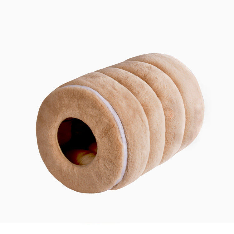 Cozy Pet Bed House – Warm Plush Pet Home for All Seasons