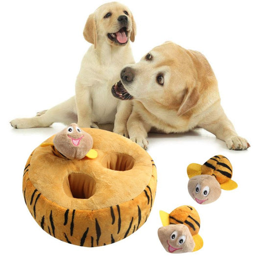 Voice Activated Plush Toy for Pets – Engaging Dog & Cat Chew Toy