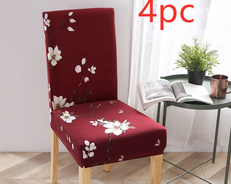 Stretch Chair Slipcovers – Elastic Covers for Dining Room, Office & Event Chairs