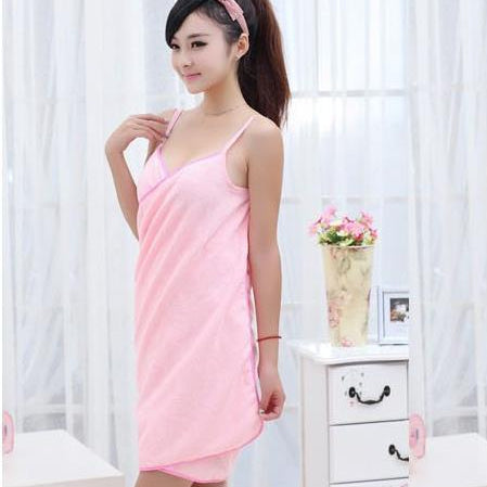 Multi-Use Beach Towel Dress Wrap – Microfiber Quick Dry Bathrobe for Women