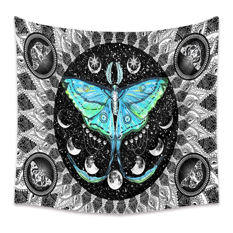 Bohemian Wall Hanging Tapestry – Cozy Aesthetic Decor for Bedroom & Living Room