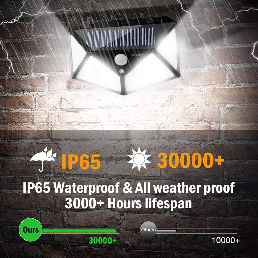 Outdoor Solar Motion Sensor Light – Waterproof LED Wall Light for Security, Garden & Backyard