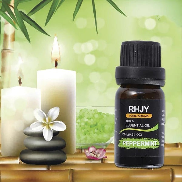 Essential Oil Set with Diffuser – Aromatherapy Kit for Home & Wellness