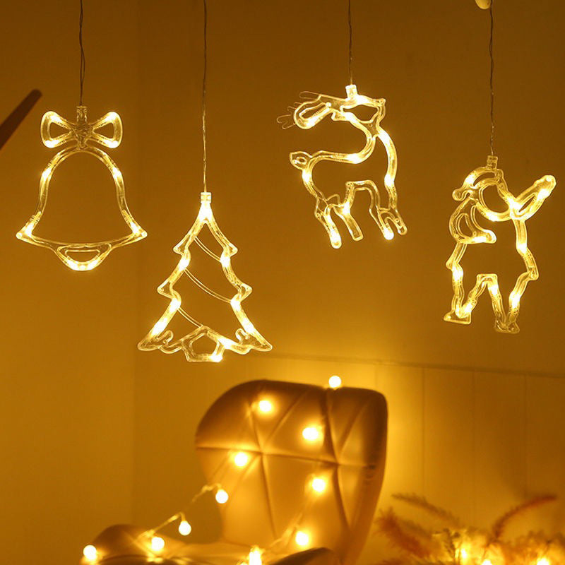 Charming Christmas LED Lights for Cozy Window Displays