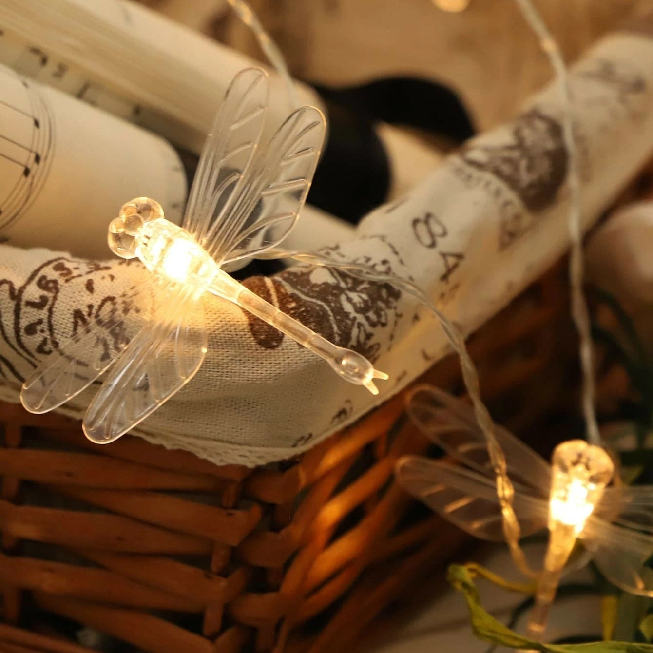 Cute Butterfly Christmas Lights String – 3M LED Fairy Lights for Festive Indoor Decor