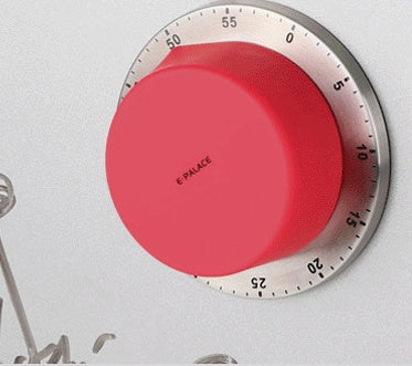Mechanical Kitchen Timer Stainless Steel Alarm Clock – Chef Cooking Time Management Gadget