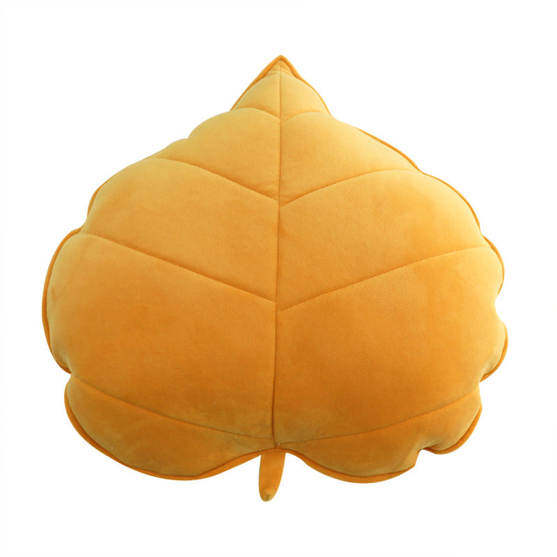 Stylish Heart Leaf Throw Cushion – Sofa Bed Pillow for Modern Home & Kids Room Decor