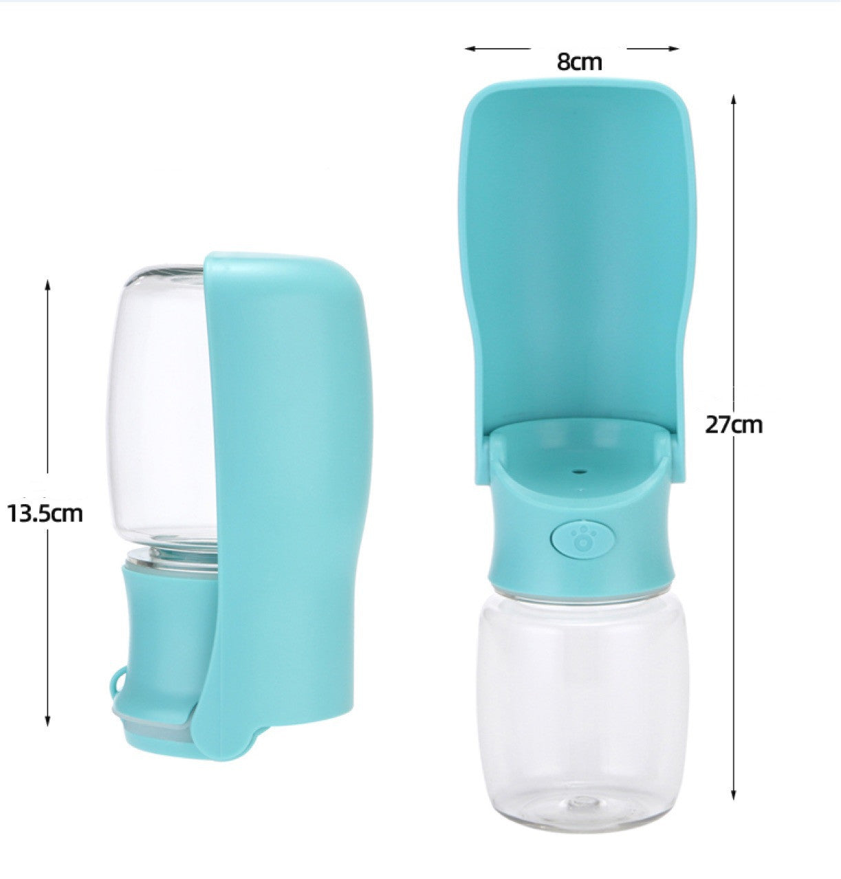 Portable Dog Water Bottle – Foldable Pet Water Dispenser for Travel