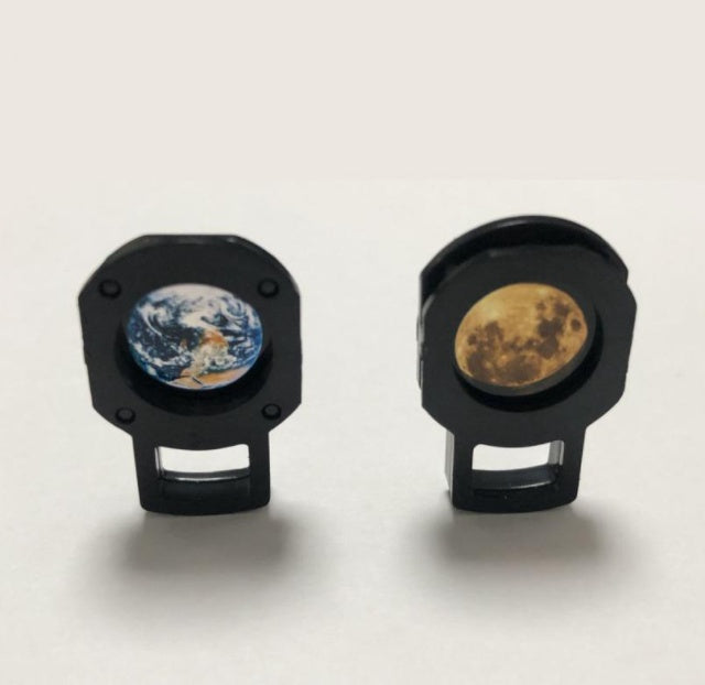 Earth and Moon Star Projector – 360° Rotating Galaxy Night Light