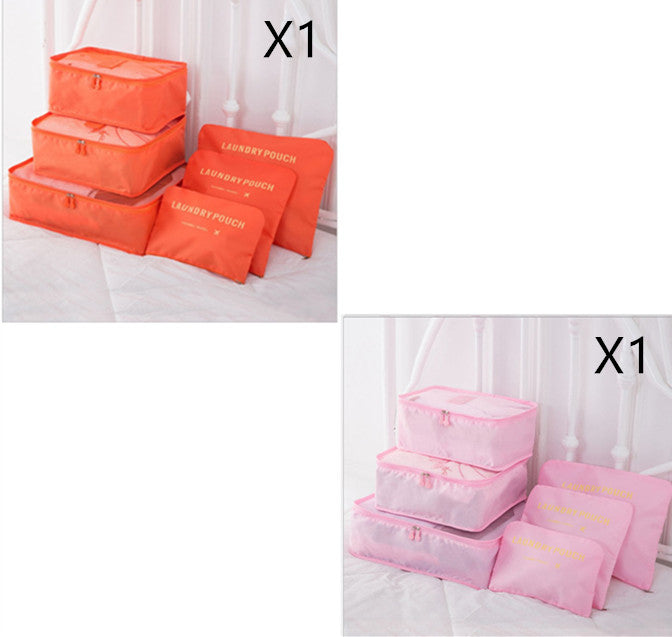 Travel Clothes Organizer Bags Set – 6PCS Packing Cubes for Luggage & Efficient Packing System