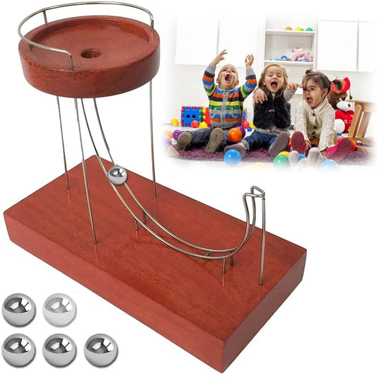 Kinetic Marble Motion Machine Decor – Creative Desktop Art Ornament for Home & Office