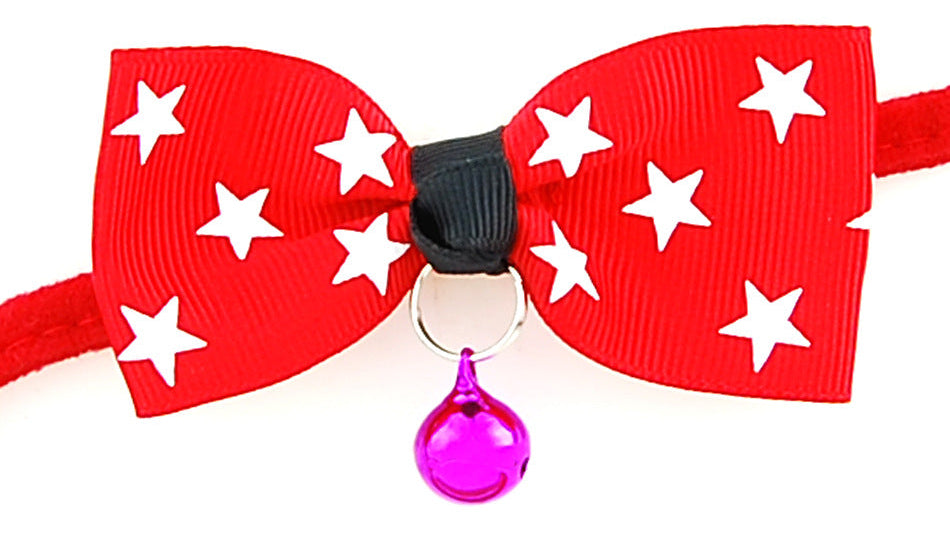 Fashion Pet Bow Tie – Cute Dog & Cat Collar Accessory for Everyday Style