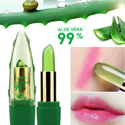 Aloe Vera Color Changing Lipstick – Hydrating Lip Balm Gloss