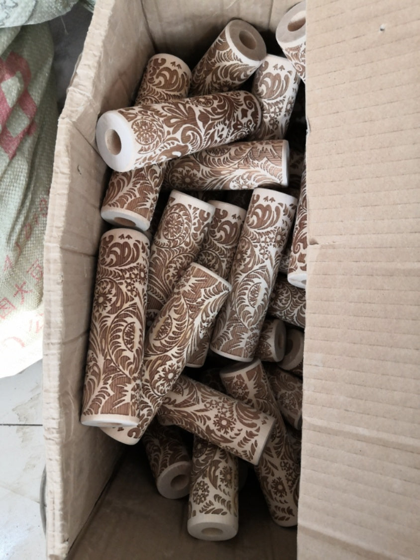 Make Festive Cookies with Christmas Embossed Rolling Pin