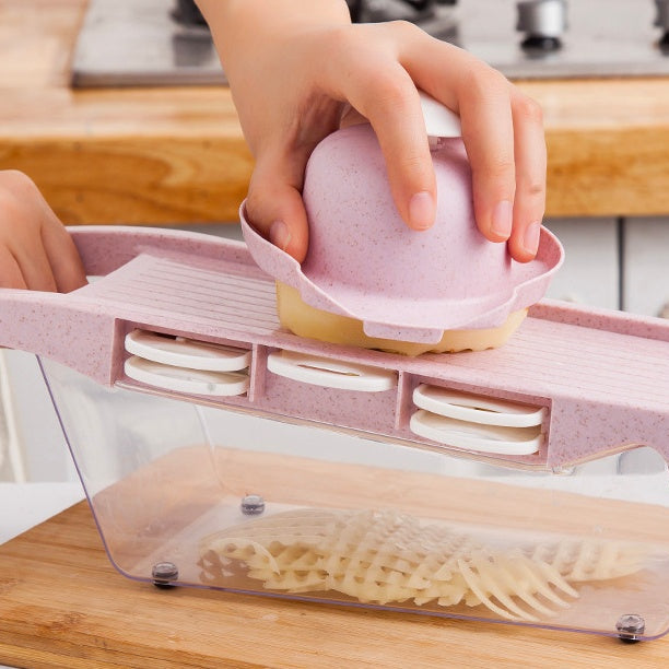Vegetable Cutter Slicer Dicer Set – All-in-One Kitchen Tool for Healthy Meal Prep