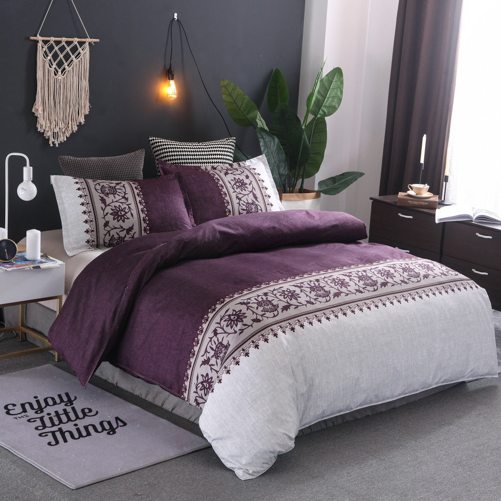Minimalist Bedding Set – Simple Plain Bed Sheets for Cozy & Modern Bedroom