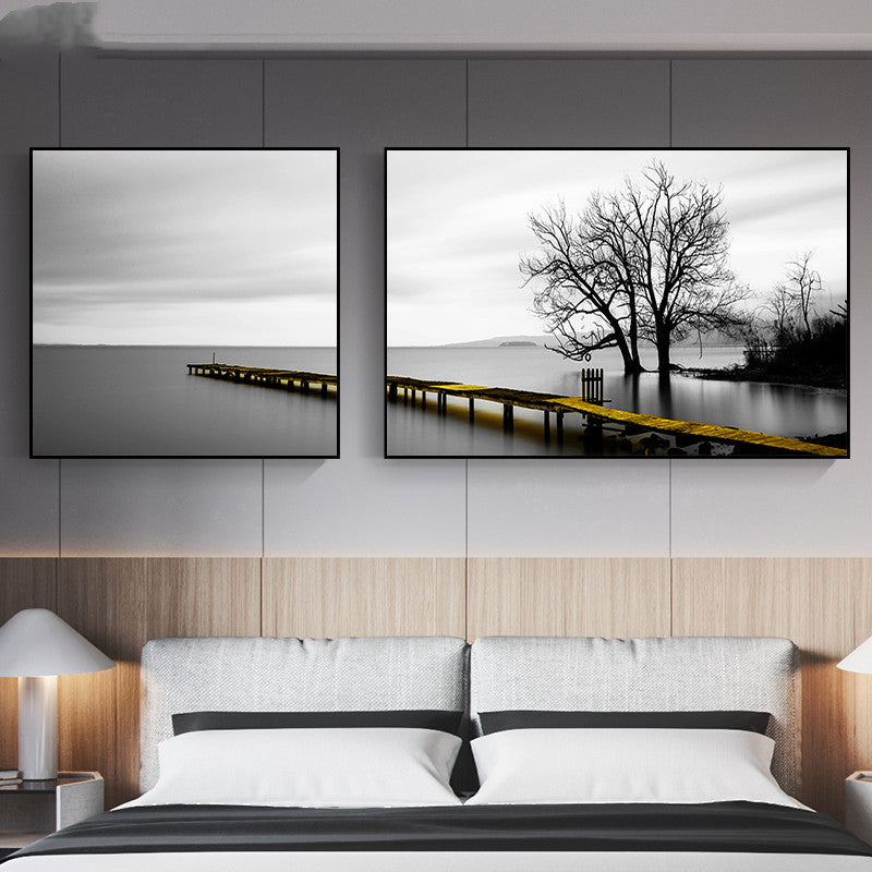 Bedroom Bedside Decoration – Modern Nightstand Decor for Cozy Homes
