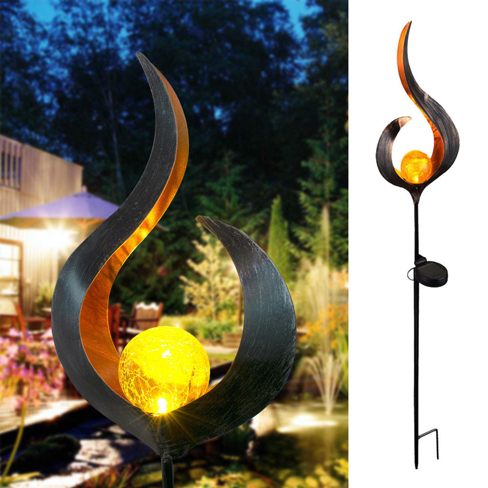 LED Solar Torch Flame Light Outdoor – Waterproof Garden Lights