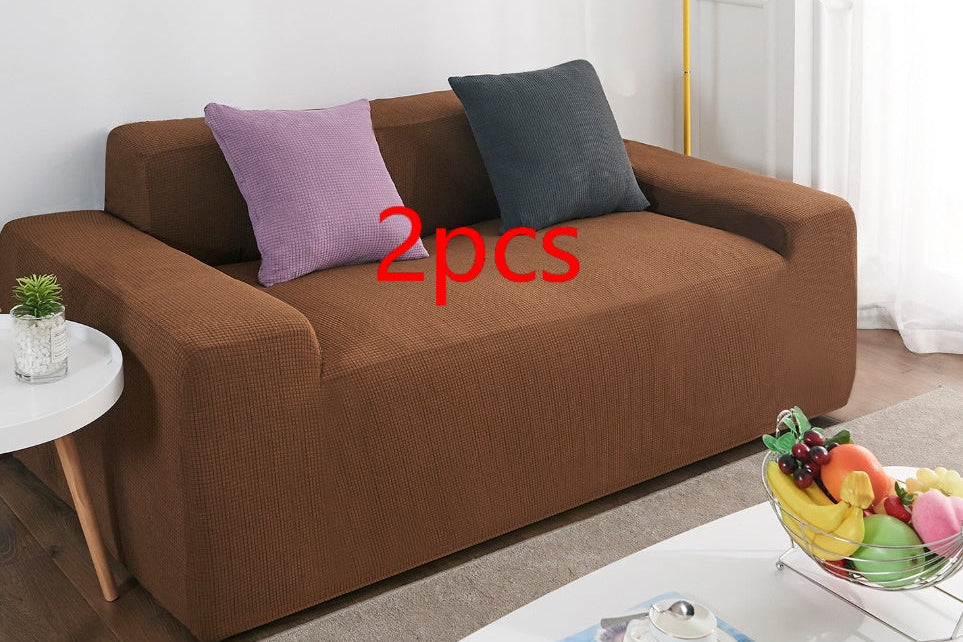 Easy-Fit Sofa Protector – Waterproof Polar Fleece Couch Slipcover for 1-4 Seats