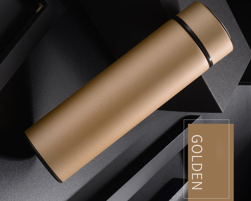 450ml Stainless Steel Water Bottle – Vacuum Insulated for Travel & Sports