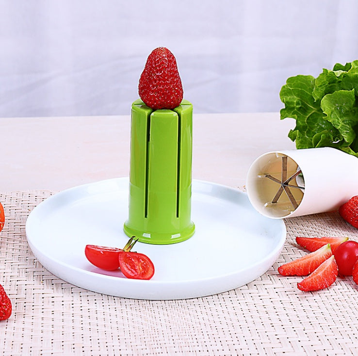 Space-Saving Kitchen Vegetable Cutter – Creative Fruit & Veggie Slicer Gadget for Fast & Easy Prep