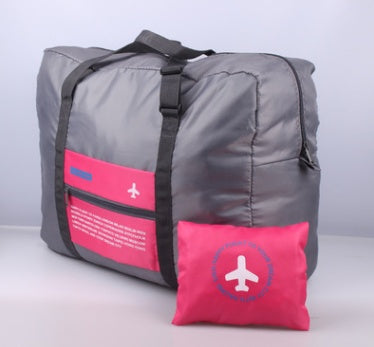 Nylon Waterproof Travel Duffel Bag – Large Capacity Foldable Gym & Storage Organizer