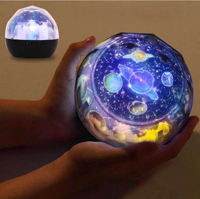 Galaxy Projector Light – LED Star Night Lamp for Bedroom Ambience & Relaxation