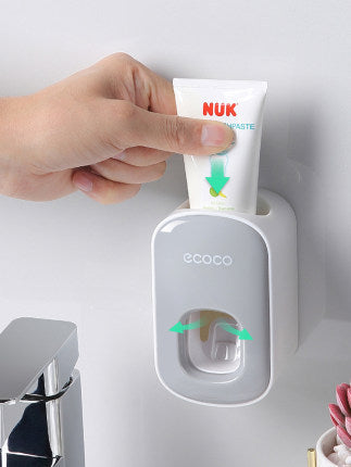 Bathroom Organizer & Toothpaste Dispenser for Everyday Ease