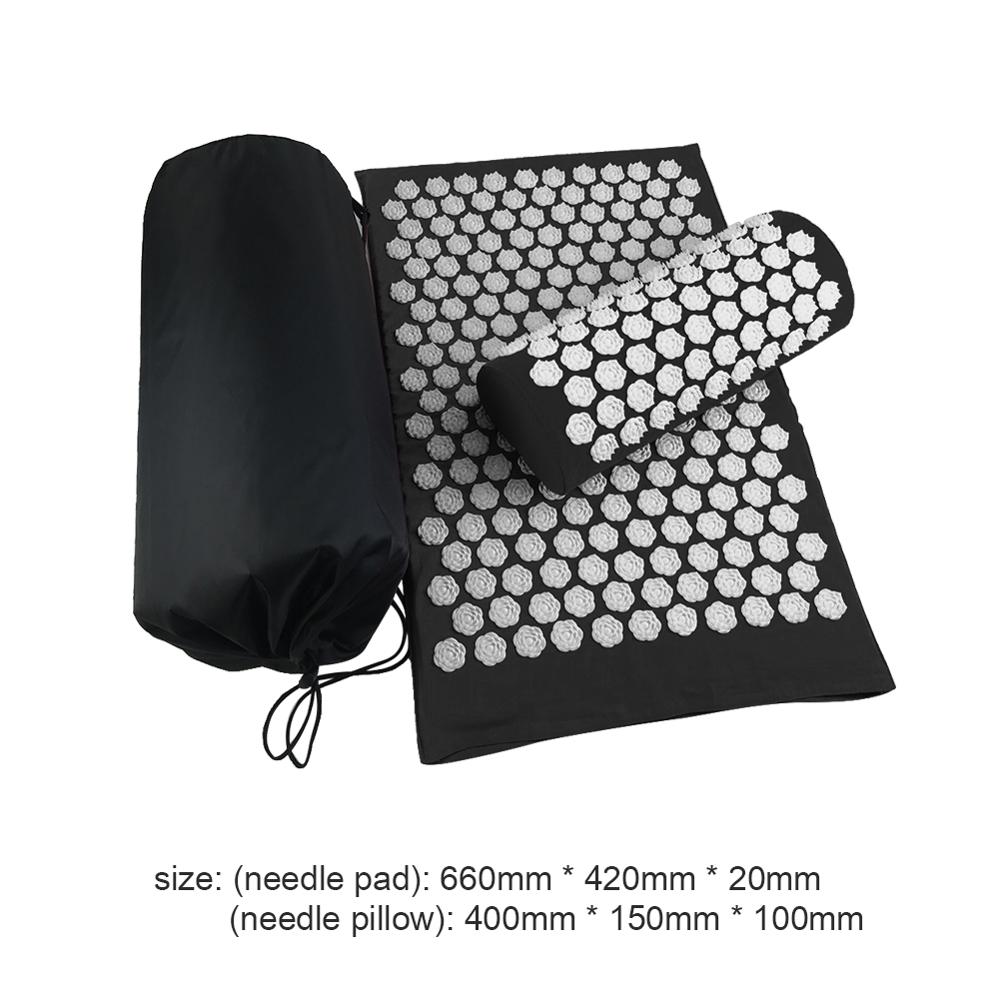 Acupressure Mat & Pillow Set – Pain Relief Massage Mat
