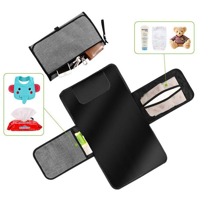 Portable Baby Diaper Mat – Foldable Changing Pad for Travel & Outdoor Use