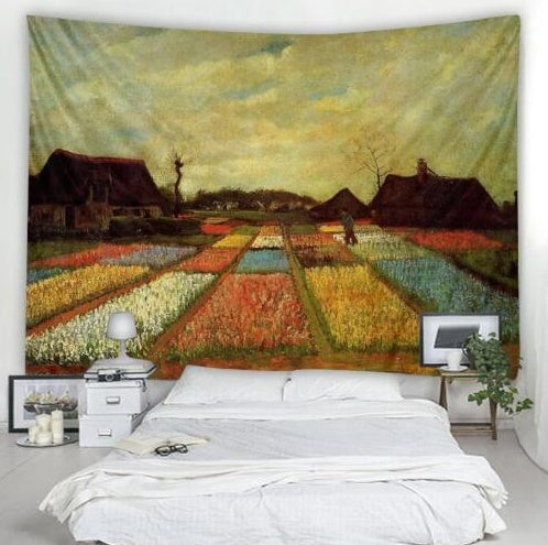 Boho Chic Tapestry Wall Hanging – Aesthetic Home Decor, Dorm Room Decor