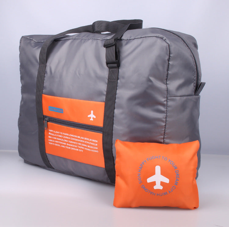 Nylon Waterproof Travel Duffel Bag – Large Capacity Foldable Gym & Storage Organizer