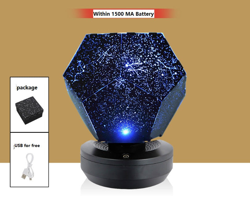 LED Galaxy Projector Night Lamp – Starry Sky Projector LED Night Light for Bedroom