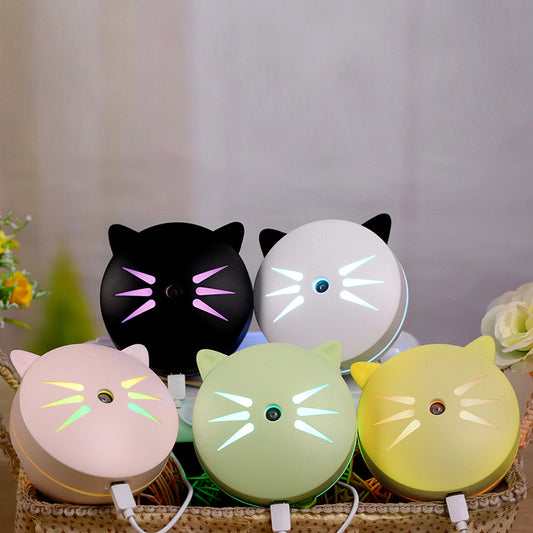 Mini USB Cat Diffuser – Cute Air Humidifier for Room, Car & Office