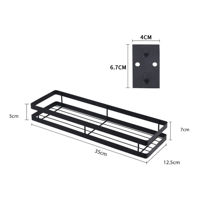 Multi-Function Kitchen Wall Shelf Organizer – Storage Rack for Home Organization & Storage