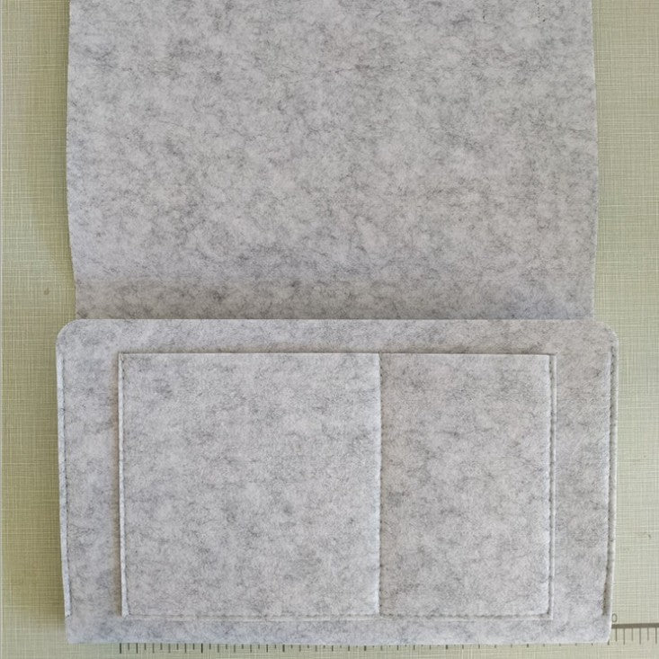 Felt Bedside Storage Organizer Bag – Anti-Slip Bed Hanging Pocket for Bedroom & Sofa Storage