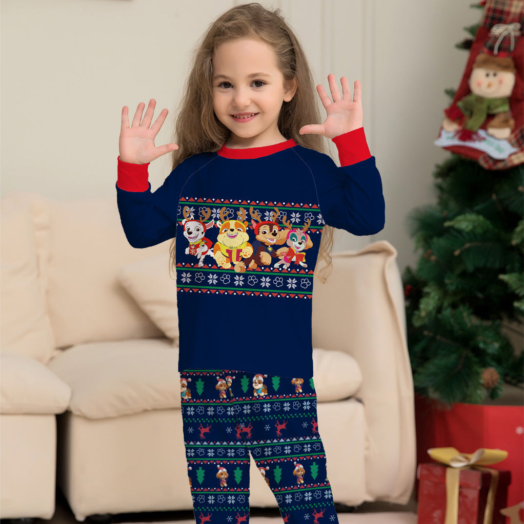 Holiday Family Matching Pajamas – Christmas Deer Plaid PJs Set for Couples, Adults & Kids