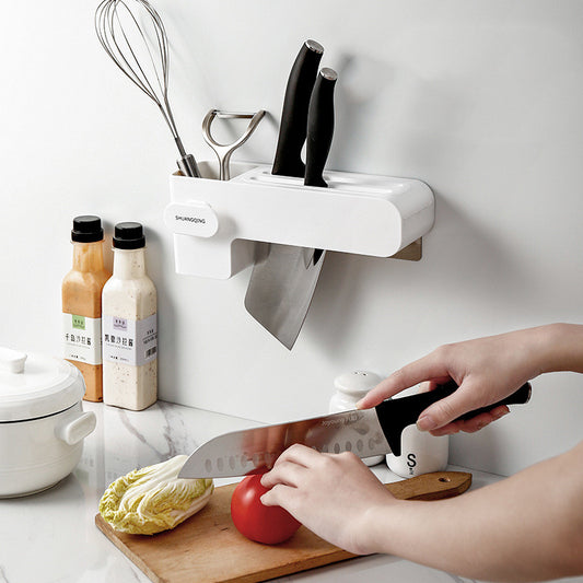Kitchen Knife Rack Storage Organizer – Space Saving Kitchen Supplies Tool