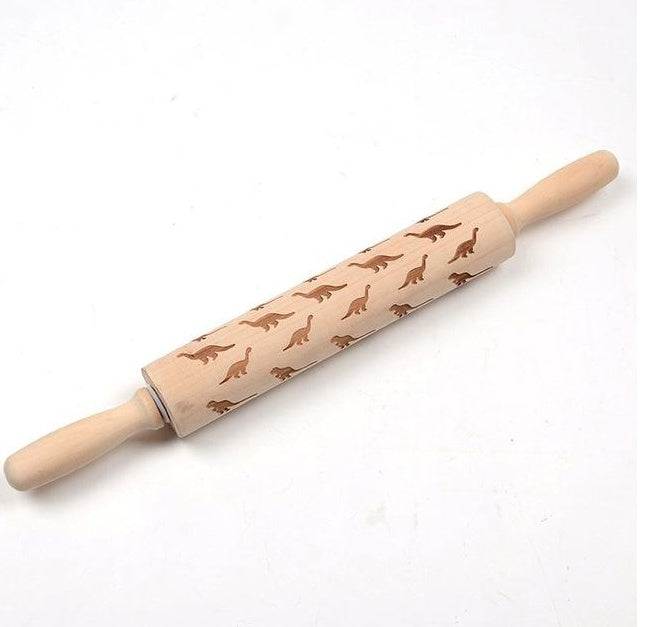 Make Festive Cookies with Christmas Embossed Rolling Pin
