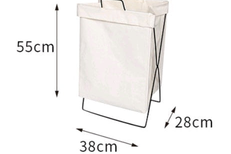 Large Laundry Basket – Foldable Fabric Hamper for Clothes & Storage