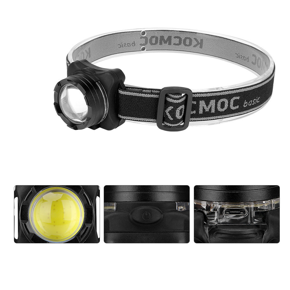 Outdoor LED Headlamp Super Bright – Waterproof Head Torch for Mountaineering & Night Work