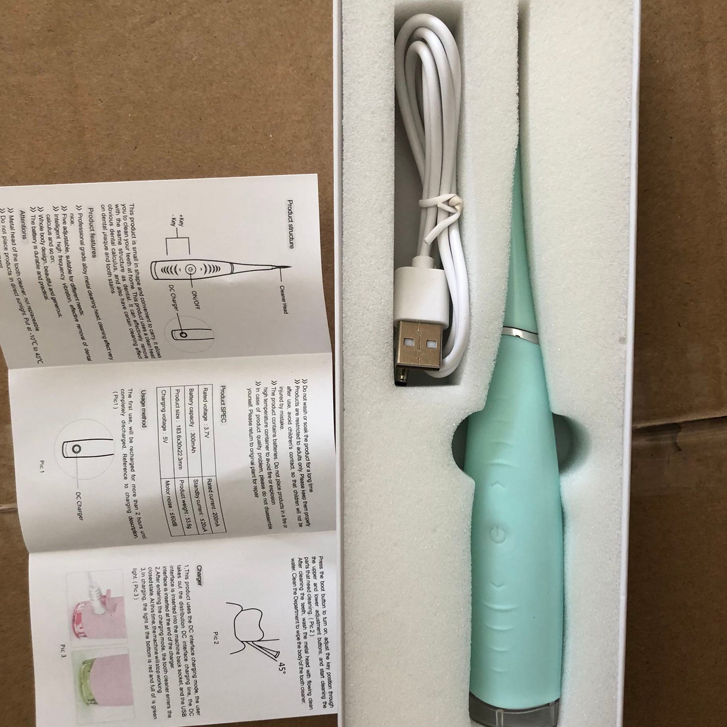 Smart Electric Toothbrush Waterproof | Sonic Cleaning for Whiter Teeth & Healthier Gums