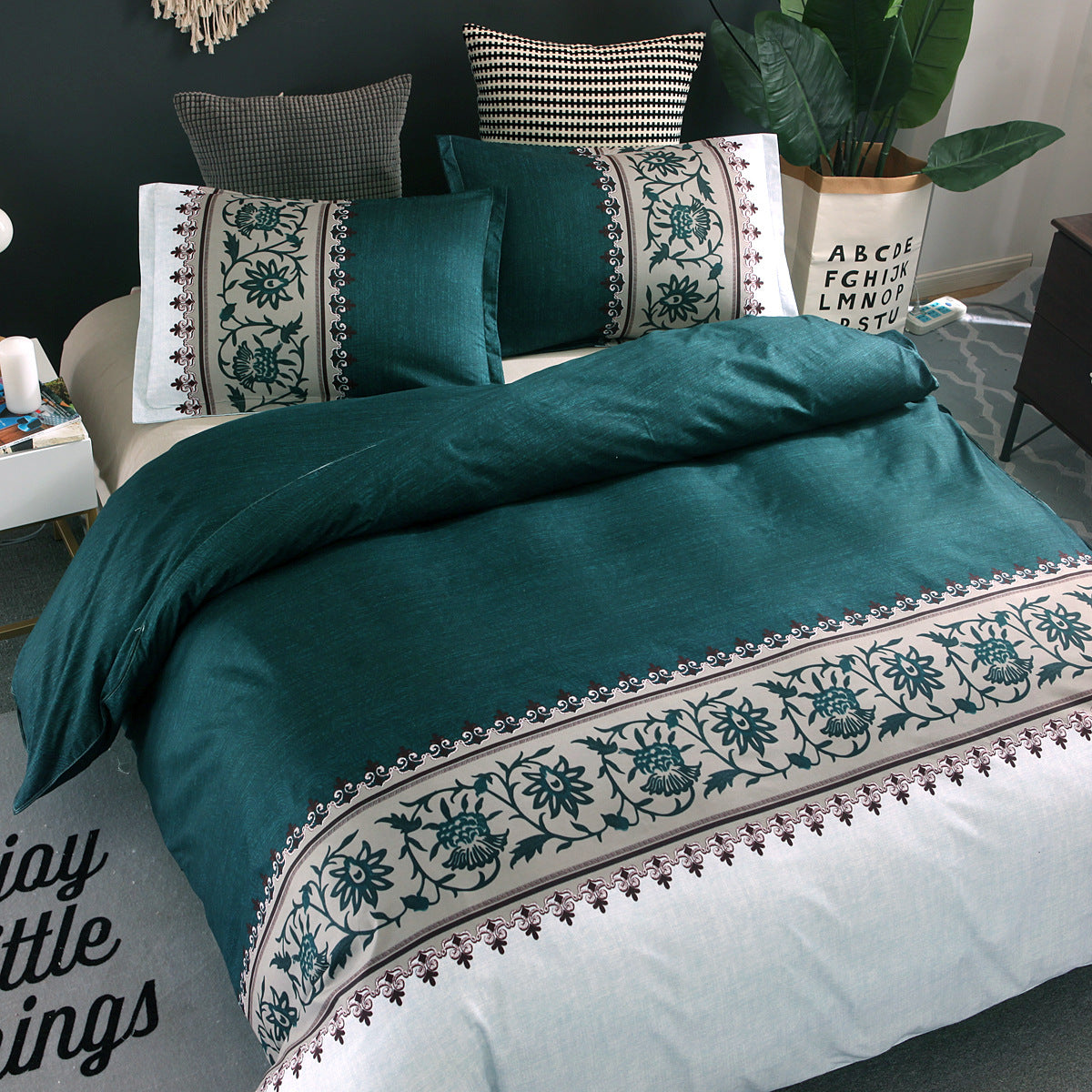 Minimalist Bedding Set – Simple Plain Bed Sheets for Cozy & Modern Bedroom