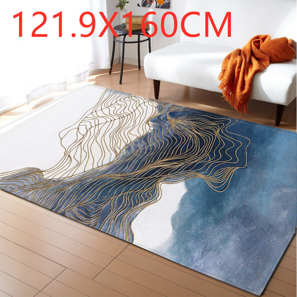 Marble Pattern Carpet Rug – Luxury Living Room & Bedroom Area Rug Home Decor