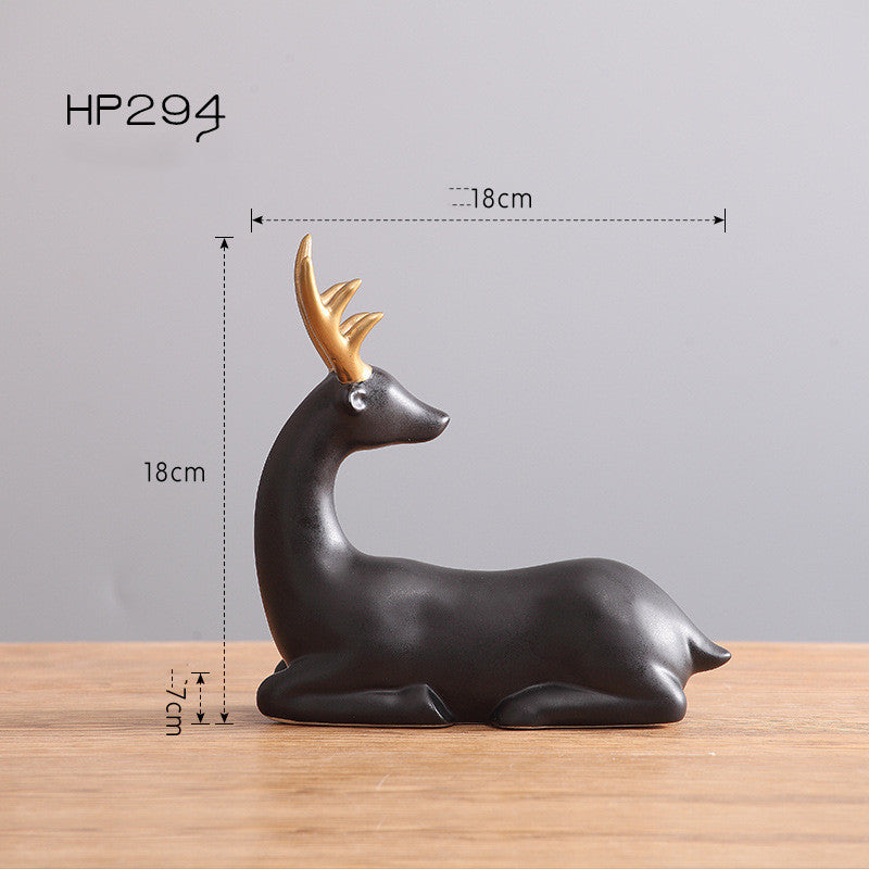 Scandinavian Nordic Elk Decor – Modern Home Decoration Accessory for Interior Styling