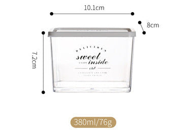 Kitchen Tea Storage Container – Creative Airtight Box for Loose Leaf & Bags