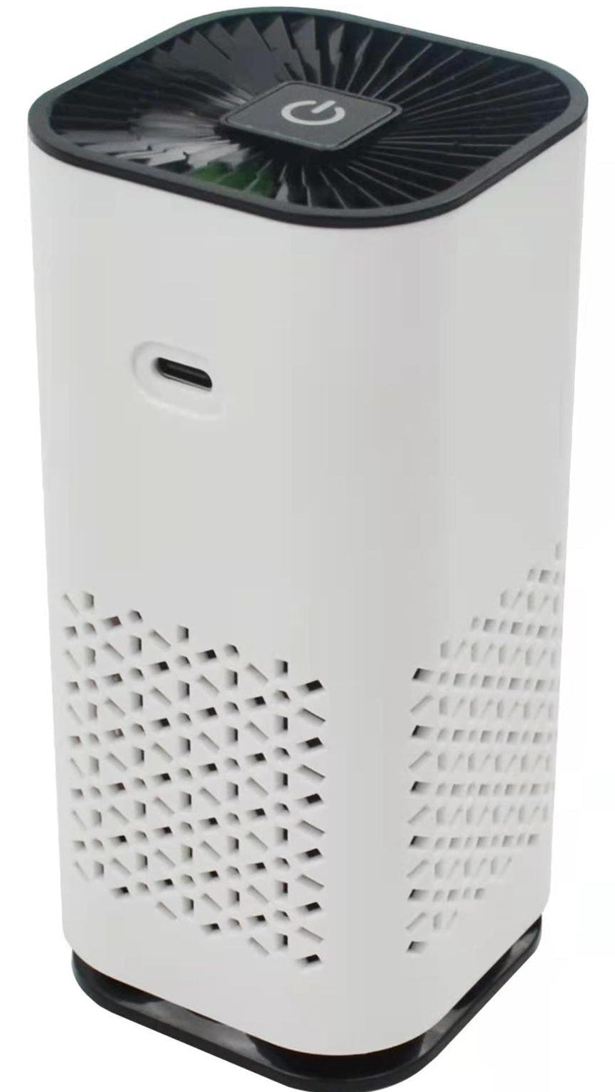 Mini Car Air Purifier Ionizer – Remove Smoke, Dust & Odors