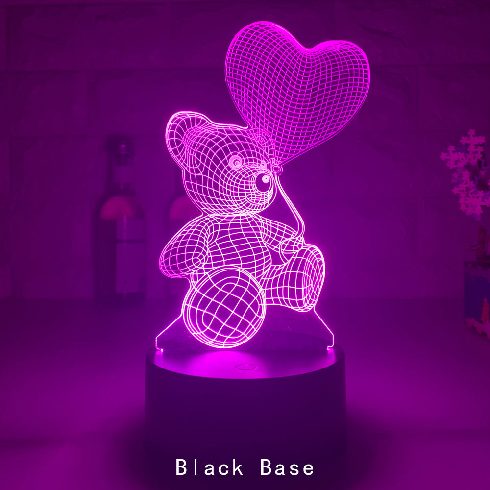 Best 3D LED Lamp – Acrylic Illusion Night Light for Room Decor