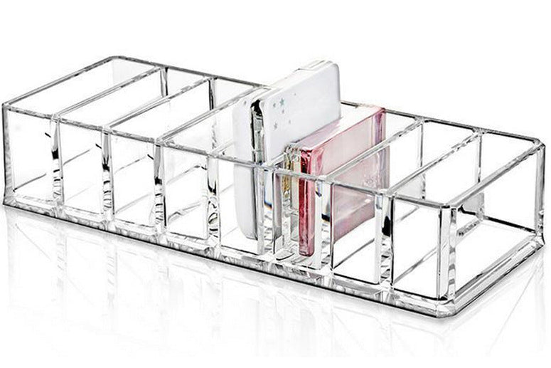 Luxury Cosmetic Storage Box – Desktop Makeup Organizer for Home & Travel
